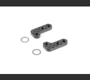 XRAY 376333 X1'24 SIDE BRACE ARM - GRAPHITE 2.5MM (2)