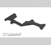 XRAY 356112 XB808 Graphite Radio Plate For Long Chassis