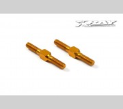 XRAY 303212-O Alu Adj. Turnbuckle L/R 26 MM - Orange - Swiss 7075 T6 (2)
