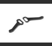 XRAY 302392 X4 Alu Front Steering Plate - Swiss 7075 T6 (2) - V2