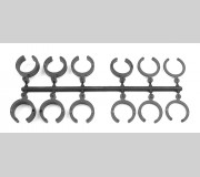 XRAY 358011 Composite Shock Adjustable Clips