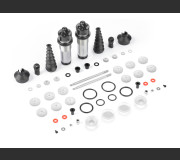 XRAY 358211 XB8 REAR SHOCK ABSORBERS 55MM – COMPLETE SET (2)