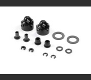 XRAY 368052 Alu Shock Cap-Nut With Vent Hole (2)