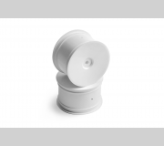 XRAY 369913 4WD/2WD Rear Wheel AeroDisk With 12MM HEX - White (2) --- Replaced with #329913