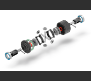 XRAY 365100 XB4 Active Differential - Front/Rear - Set