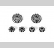 XRAY 355031 Steel Diff Bevel & Satellite Gears - V2 (2+4)