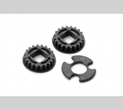 XRAY 305578 Fixed Pulley For LAYShaft With Bearings 20T (2)