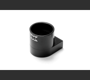 XRAY 345724 Alu Front Middle Shaft Holder - Black - Swiss 7075 T6