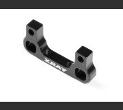 XRAY 333723 Alu Rear Lower 1-PIECE Suspension Holder - Rear - Black - RR