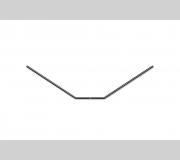 XRAY 352487 XB8 Front Anti-Roll Bar 1.6MM