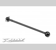 XRAY 355424 XB808'11 Front Central CVD Drive Shaft  - HUDY Spring Steel™