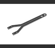 XRAY 301077 X4'23 Graphite Upper Deck - Split Front Open - 2.0MM