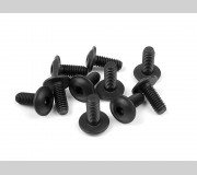 XRAY 911410 HEX Screw FlangeD SH M4x10  (10)