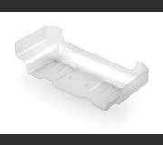 XRAY 323525 LEXAN REAR WING - LUSH - WIDE