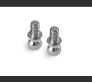 XRAY 302434 ANTI-ROLL BAR STEEL BALL END 3.8MM WITH 2.5x4MM THREAD (2)