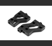 XRAY 336233 Alu Radio Plate Mounts - Black - Swiss 7075 T6 (L+R)
