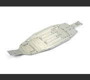 XRAY 321124 XB2 ALU CHASSIS - 2.5MM - MID-SIZE - REAR WIDE - SWISS 7075 T6