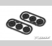 XRAY 358032 Shock Piston Set 8-Hole (1.2, 1.3) 10-H. (1.1MM) - Derlin - V3