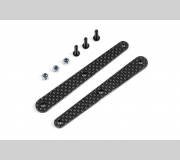 XRAY 353281 Graphite Insert For Short Rear Composite Brace - Set