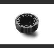 XRAY 324955-G COMPOSITE GEAR DIFFERENTIAL CASE WITH PULLEY 53T - LCG - NARROW - GRAPHITE