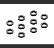 303141-K ALU SHIM 3x5x1.0MM - BLACK (10)