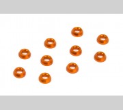 XRAY 362280-O Alu Conical Shim 3x6x2.0MM - Orange (10)