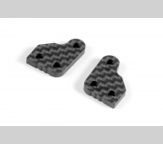 XRAY 322293 Graphite Extension For Steering Block (2) - 3 SLOTS