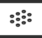XRAY 303118-K Alu Shim 3x9x1.0MM - Black (10)