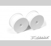XRAY 369911 4WD Rear Wheel AeroDisk With 14MM HEX - White (2)