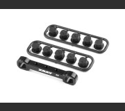 XRAY 352327 GT'23 Alu Front Lower Susp. Holder - Front - Square Adj. Roll-C.