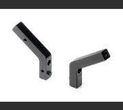 XRAY 302978 X4 ALU SHOCK HOLDER REAR FIXED FOR UNI BULKHEADS (2)