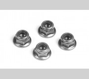 XRAY 960140 Nut M4 With Flange  (10)