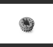 XRAY 345838-G LOW FRICTION COMPOSITE SIDE BELT PULLEY 18T o8 - REAR - GRAPHITE