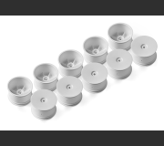 XRAY 369903 4WD/2WD Rear Wheel AeroDisk With 12MM HEX - White (10) --- Replaced with #329901
