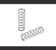 XRAY 368492 REAR BIG BORE CONICAL SPRING-SET L=67MM - 2 DOTS (2)