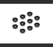 XRAY 303137-K Alu Shim 3x7.5x2.0MM - Black (10)