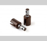 XRAY 355062 XB808 Front/Rear Diff Outdrive Adapter - HUDY Spring Steel™ (2)