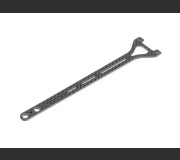 XRAY 301084-L X4F'25 CARBON UPPER DECK - SPLIT REAR - 1.6MM