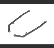 XRAY 376334 X12 GRAPHITE SIDE BRACE 2.0MM - THINNER - RIGHT & LEFT