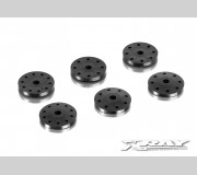 XRAY 358034 XB808 Shock Piston Set 8-Hole (1.2  1.3) 10-H. (1.1MM)