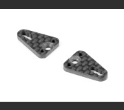 XRAY 371188 X1 CARBON PLATE FOR SIDE LINK WITH 2 PINS (2)