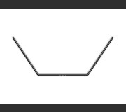 302843 X4 ANTI-ROLL BAR AAM - ABOVE ARM MOUNT - FRONT 1.3MM