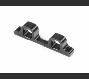 XRAY 343714 Alu Rear Lower Suspension Holder - Front - RF - Black - 7075 T6 ( -1mm )