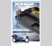 XRAY 369811 BRASS Chassis Weight 20G (2)