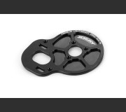 XRAY 324014 Alu Mid & Rear Motor Plate - Short Rod - Swiss 7075 T6 (3MM)