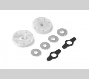 XRAY 358027 2-WAY Flow Derlin Shock Piston 5-H. (1.5MM) & 2-H. (1.0MM) (2)