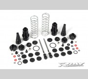 XRAY 358204 Rear Shock AbsorberS + BOOTS Complete Set (2)