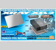 XRAY 326180 Stainless Steel Battery Weight 50G