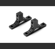 XRAY 333039 Alu Upper Clamp Rear - Black - Swiss 7075 T6 - (L+R)