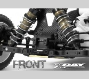 XRAY 352304 Alu Front Lower Susp. HolderS Set - Square Adj. Roll-Center